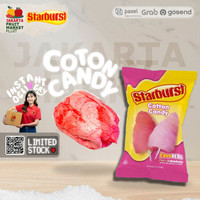 STARBURST COTTON CANDY fave reds cherry & strawberry permen gula kapas