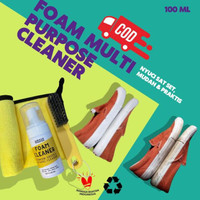 PROMO TERBARU PAKET PEMBERSIH SEPATU HEMAT (FOAM SHOE, LAP, SIKAT)