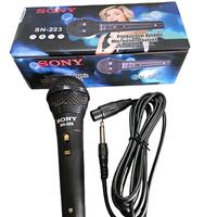 MIC SONY SN-223 MICROPHONE DYNAMIC PROFESSIONAL cocok untuk karaoke seminar pidato plus kabel