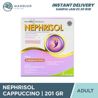 Nephrisol Cappucino 201 Gram - Susu Khusus Pasien Ginjal Predialisis