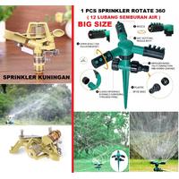 Rotate Sprinkler Spray Nozzle sempratan otomatis Air Irigasi Taman sempratan air