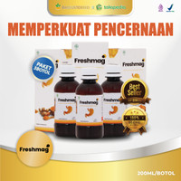 Freshmag Madu Paket 3 Box - 3x Ampuh Atasi Lambung Dengan Cepat Maag Kronis Anti Mual Muntah Lancarkan Pencernaan Maag Kronis Lancarkan Pencernaan GERD Memperkuat Organ Pencernaan