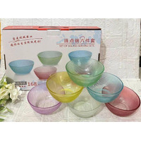 MANGKOK BOWL KACA SET ISI 6 PCS