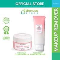 SKINTIFIC Purifying Barrier Ice Cream Cleansing Balm Ice Sorbet Makeup Remover Zero Oil Feeling