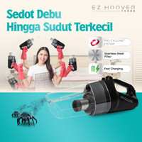Vacuum Cleaners Super Cyclone Jaco Ez Hoover Turbo JC 999 Penyedot Debu