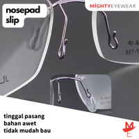 Nosepad Lubang Silicone Bantalan Hidung Kacamata nosepad 1 pasang