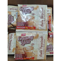 Kopi TORABIKA CREAMY LATTE 25gr 1 renceng isi 10sachet - Kopi Creamy Latte Torabika