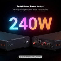 Fosi Audio  V3 Mono Next-Gen PFFB Balanced Input 240W Power Amplifier Monoblock