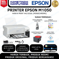 M1050 Printer Epson M-1050 Monochrome Print Only Wifi Ethernet - Pengganti Epson M100 - Mirip Printer laser