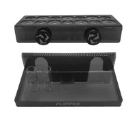 Flipper Magnetic Frag Station Frag Rack with Removeable Shelf - HITAM
