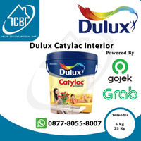 Diskon Cat Tembok Dulux Catylac Putih White - 5Kg Murah