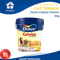 Diskon Cat Tembok Dulux Catylac Interior Putih Dan Warna 5Kg Murah
