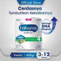 NEW ENFAGROW ESSENTIAL 4 SUSU FORMULA ANAK 3 - 12 TAHUN 400 GR