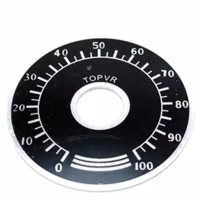 DS1 Panel Skala / Potentiometer Knob Scale Digital Scale 0-100