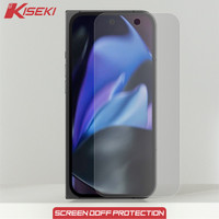 Kiseki Skin Google Pixel 9 Pro Fold  Screen Guard & Back Case Clear Doff Paper like