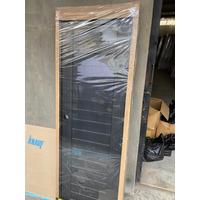 Pintu UPVC Aristo SE Polos Hitam Khusus Pengiriman D.I Yogyakarta