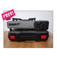 FREE LIGHTER!! Kompor Gas Portable 2 in 1 Jihmatt (Kompor Piknik)