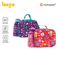 Terbaru Tempat Makan Anak Tas Makan Anak Lunch Box Set Lungo Travel USA Promo