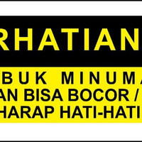 STIKER BUBUK MINUMAN ISI 100 PCS