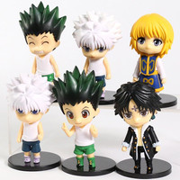 GROSIR FIGURE HUNTER X HUNTER ANIME FIGURE GON KILLUA KURAPIKA CHROLLO LUCILFER
