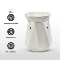 PROMO Art Home Tungku Aromaterapi Elektrik 10.5cm Oil Burner Electric TERBARU
