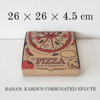 BOX PIZZA 26x26x4.5 / KOTAK PIZZA / DUS PIZZA