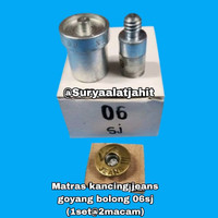 Matras kancing jeans Goyang Bolong 06.SJ (17mm) 1set@2macam