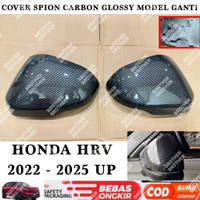 Cover Spion Honda Hrv 2022 2024 2025 Carbon Glossy Model Ganti