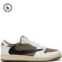 Travis Scoot x Jordan 1 Low OG Medium Olive (100% Authentic)