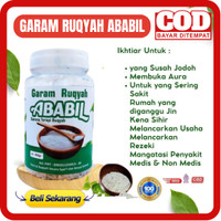 GARAM RUQYAH ABABIL 300 GR - GARAM RUKIYAH SARANA TERAPI RUQYAH MANDI