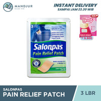 Salonpas Pain Relief Patch 3 Lembar - Koyo Nyeri Otot dan Sendi