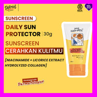 DERMIES Youth Protector Hello Glow Daily Sun Protector 30g - Sunscreen Wajah Mencerahkan
