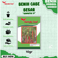 Potongan Benih Bibit Cabe Simpatik 17 10 Gram Garuda Seed
