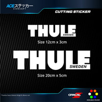 Cutting Sticker Thule Sweden Stiker Mobil
