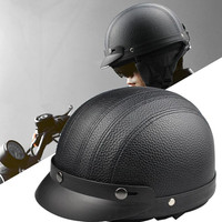 H K 0 2 3 Helm Sepeda Skuter Retro Motorcycle Helmet