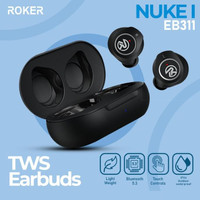 NEW!!! Roker NUKE I EB311 TWS Bluetooth Headset / Earphone Gaming