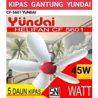 YUNDAI Mini Ceiling Fan 45 watt Kipas Angin Gantung 5 Baling