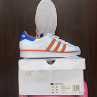 Adidas Superstar Rivalry - White/Blue/Orange