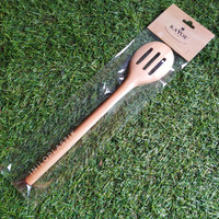 Spatula kayu / Slotted Spoon / Sutil kayu / spatula anti panas / Sendok saring