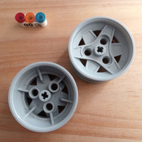 Lego Technic Part 41896 Wheel 43.2mm D. x 26mm Racing Small 3 Pin Holes