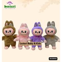 BONEKA LABUBU MUKA KARET 38CM