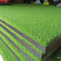 CO Karpet Driving Golf - Driving Golf Mat Sintetis 1m x 1m Gratis Tee