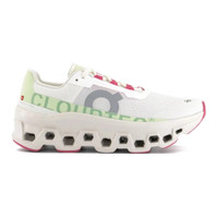 On Cloud Monster Women Running Shoes White Lima Pink