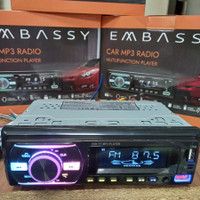 Single Din Embassy MP3 Bluetooth Singledin Mobil Universal
