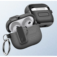 Case Airpods 4 Airpods Casing Cover Magnet Secure Lock Otomatis Nice Skin Textured Soft Touch Premium Drop Protection