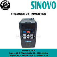 INVERTER VFD 4KW/5HP 380V 3PHASE 3PH Variable Frequency Drive SINOVO