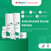 Theraskin Advanced Acne - Skincare acne jerawat mencerahkan dengan Sulfur, BHA, Niacinamide, Tea Tree Oil, Bee Venom BPOM HALAL