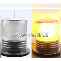 SOLAR NAVIGATION LIGHT /LAMPU NAVIGASI LED ( MERAH /PUTIH / HIJAO)