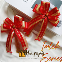 Pita Jadi, Pita Hampers Imlek, Pita Parcel Imlek, Pita Kado, Pita Satin Tassel - Gong Xi Fa Cai Season