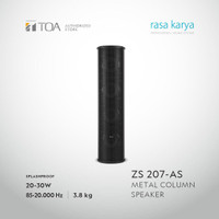 TOA ZS-207-AS Column Speaker ZS207AS 207AS Colum 20w 20watt 20 w watt